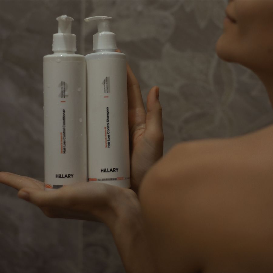Shampoo against hair loss Hillary Serenoa & PP Hair Loss Control Shampoo, 250 ml