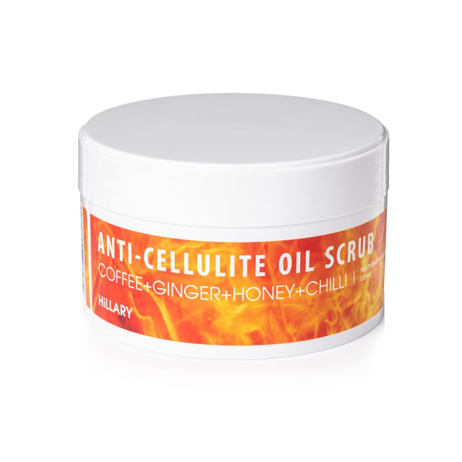 Anti-cellulite warming body scrub Hillary Anti-cellulite Oil Scrub, 200 g