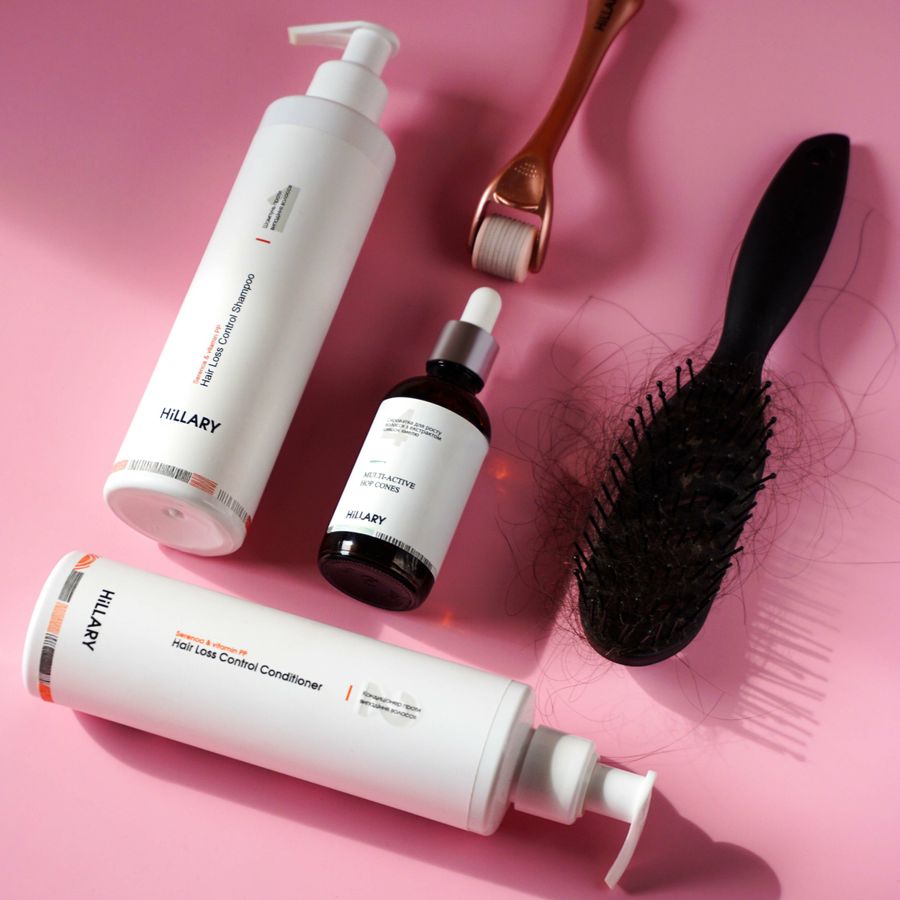 Шампунь и сыворотка для волос Concentrate Serenoa + кондиционер против выпадения волос - фото №1