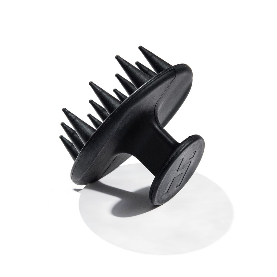 Щетка массажная для мытья головы силиконовая HiLLARY Stimulating Scalp Massager & Shampoo Brush - фото №1