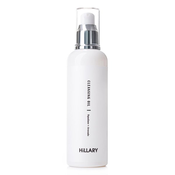 SAMPLE Hydrophilic oil for dry and sensitive skin Hillary Cleansing Oil Squalane + Avocado oil, 35 ml