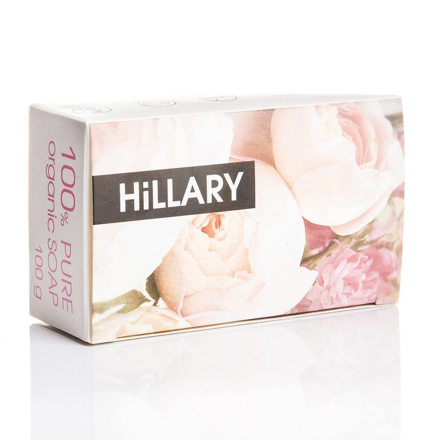 Парфумоване натуральне мило Hillary Flowers Parfumed Oil Soap,130 г - фото №1
