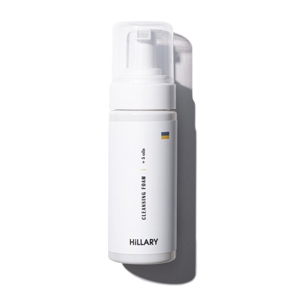Hillary Cleansing Foam + 5 oils, 150 ml