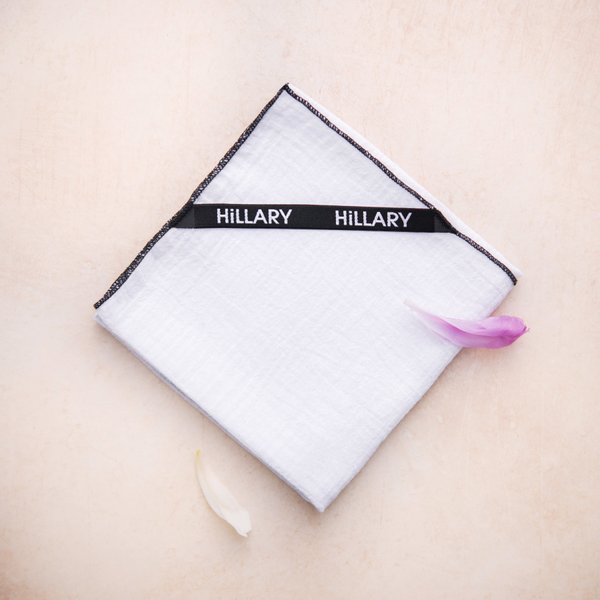 Муслиновая салфетка для очищения лица Hillary - фото №1