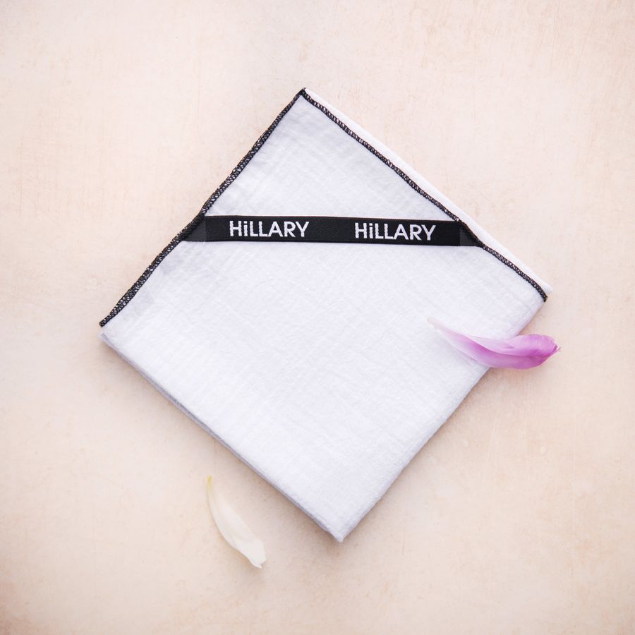 Муслінова серветка для очищення обличчя Hillary - фото №1