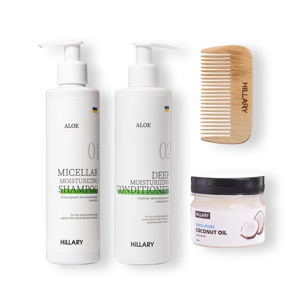 Aloe Deep Moisturizing & Coconut Dry Hair Care Kit