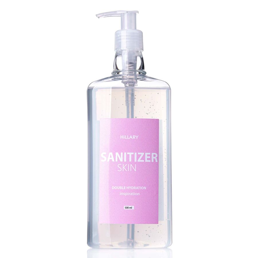 Antiseptic Sanitizer Hillary Skin SANITIZER DOUBLE HYDRATION inspiration, 500 ml