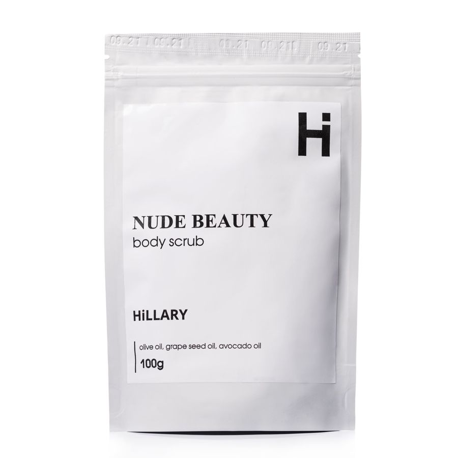 Body scrub perfumed Hillary Nude Beauty Body Scrub, 100 g