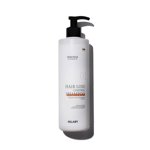 Shampoo against hair loss Hillary Serenoa & PP Hair Loss Control Shampoo, 500 ml