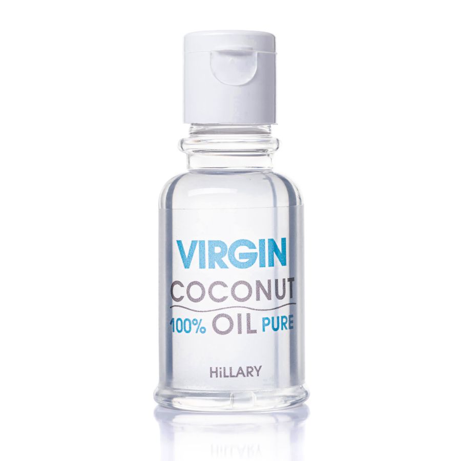 ПРОБНИК Нерафінована кокосова олія Hillary VIRGIN COCONUT OIL, 35 мл - фото №1