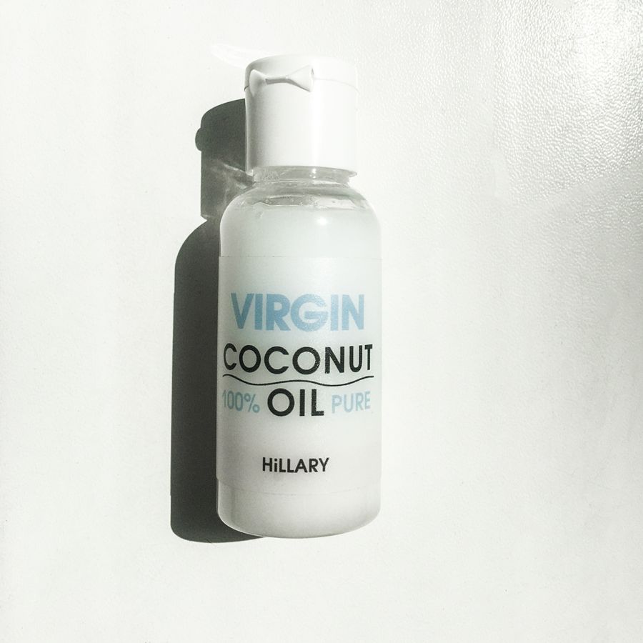 ПРОБНИК Нерафінована кокосова олія Hillary VIRGIN COCONUT OIL, 35 мл - фото №1