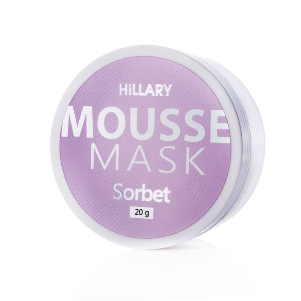 Мус-маска для обличчя пом'якшуюча Hillary MOUSSE MASK Sorbet, 20 г - фото №1
