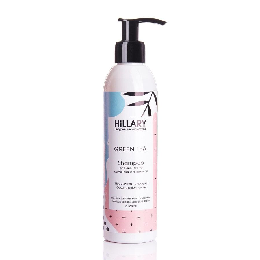 Набор для ухода за жирными и комбинированными волосами Hillary Silk Hair with Thermal Protection - фото №1