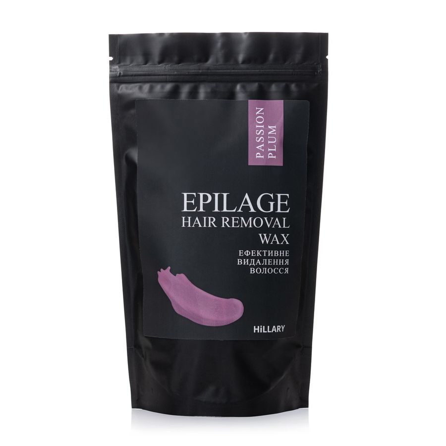 Hillary Epilage Passion Plum Hair Removal Granules 2 packs + Passion Plum Hair Removal Granules GIFT