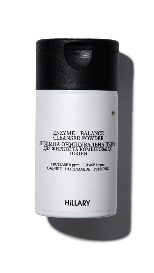 Энзимная очищающая пудра для жирной и комбинированной кожи Hillary Enzyme Balance Cleanser Powder , 40 г - фото №1