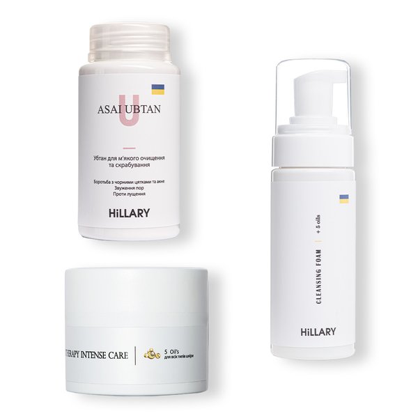Complex for basic face care of normal type Hillary Basic 3