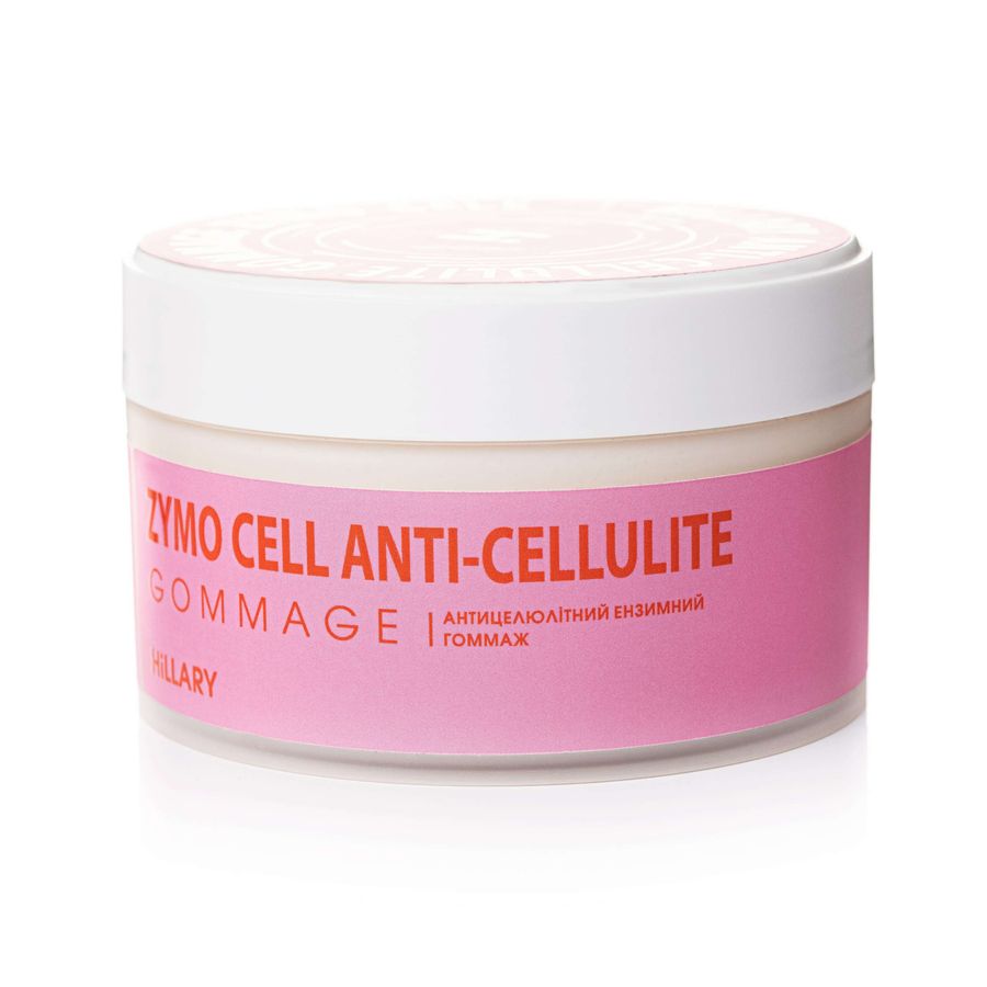 Course for anti-cellulite care at home with the enzyme anti-cellulite complex Hillary Zymo Cell