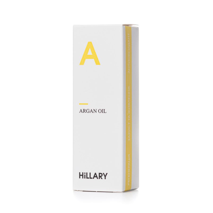Hillary Organic Cold-Pressed Moroccan Argan Oil, 30 ml